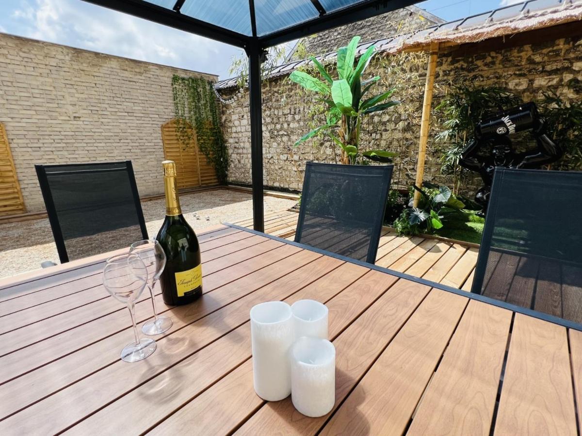 Le Jardin D'Eden Apartment Reims Exterior foto