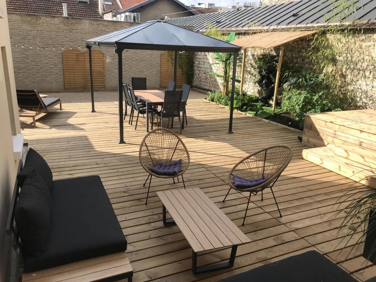 Le Jardin D'Eden Apartment Reims Exterior foto